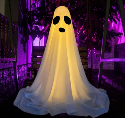 Glowing Ghost - Outdoor Halloween Yard Decoration