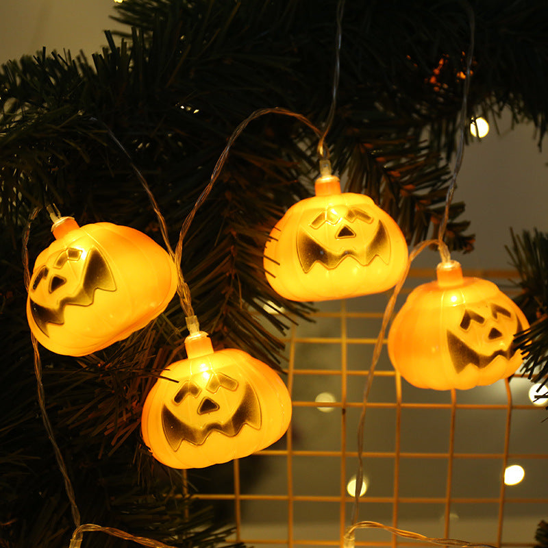Pumpkin String Lights, 10 USB Lights